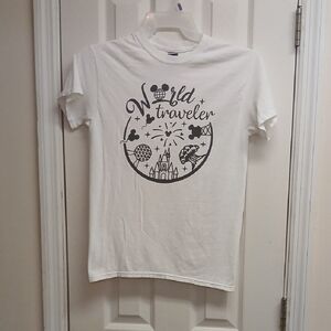 Gildan Kids 'World Traveler' T-Shirt - White